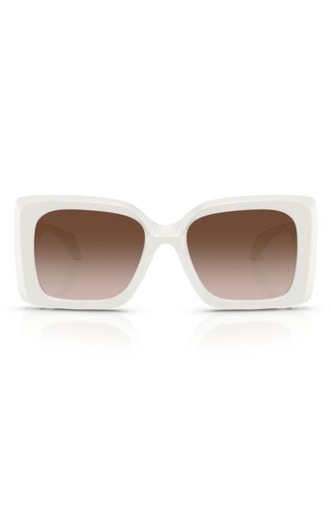 Designer white sunglasses best sale