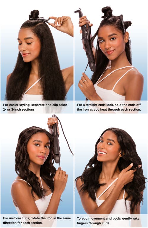 Bio Ionic Long Barrel Curling Iron 1.25' Nanoionic Mx In No Color