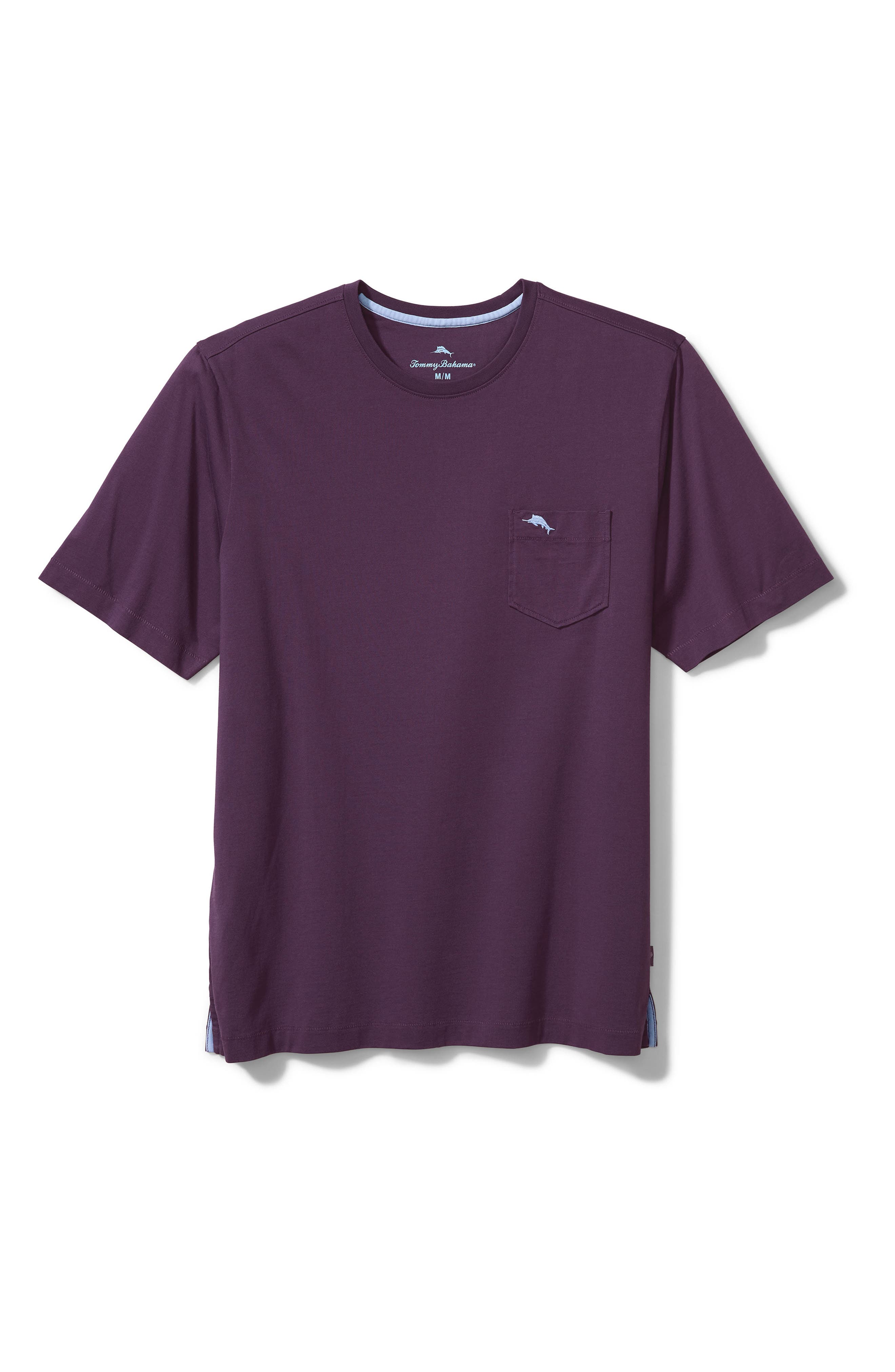 dark purple graphic tee