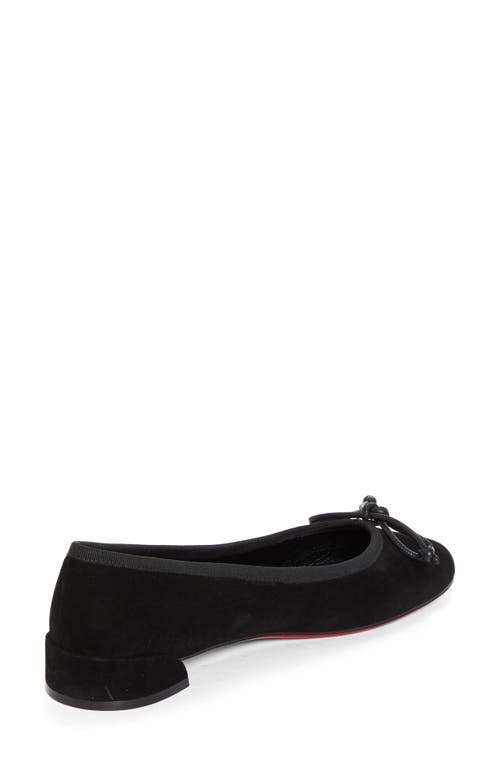 Shop Christian Louboutin Sweetie Jane Flat In Black