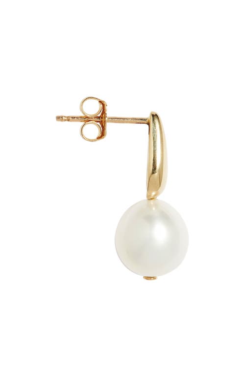 POPPY FINCH POPPY FINCH CULTURED PEARL DROP EARRINGS