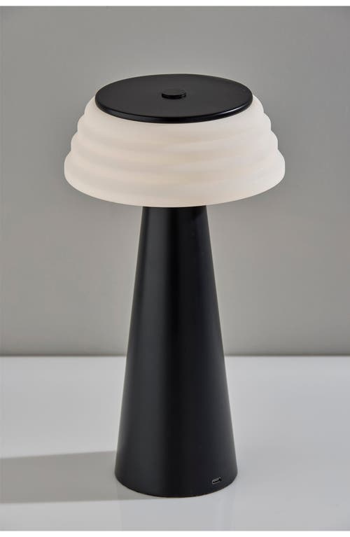 Adesso Lighting Jacky Cordless Led Table Lamp In Black