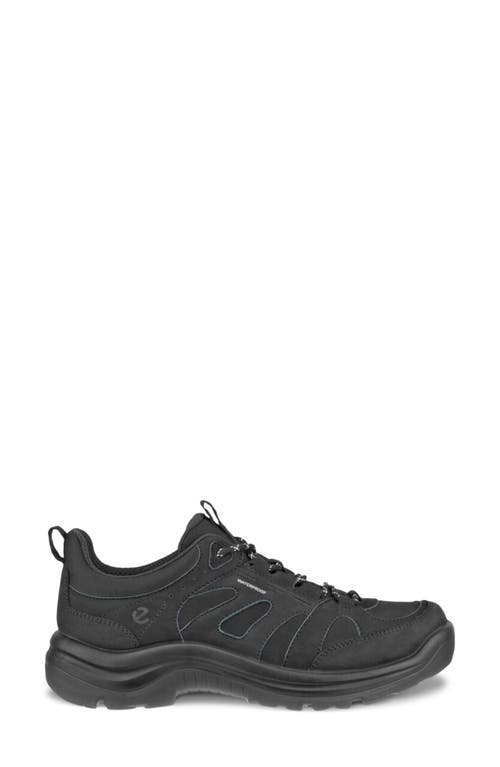 Ecco Offroad Hiking Sneaker In Black/black