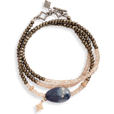 Armenta New World Semiprecious Stone Wrap Bracelet