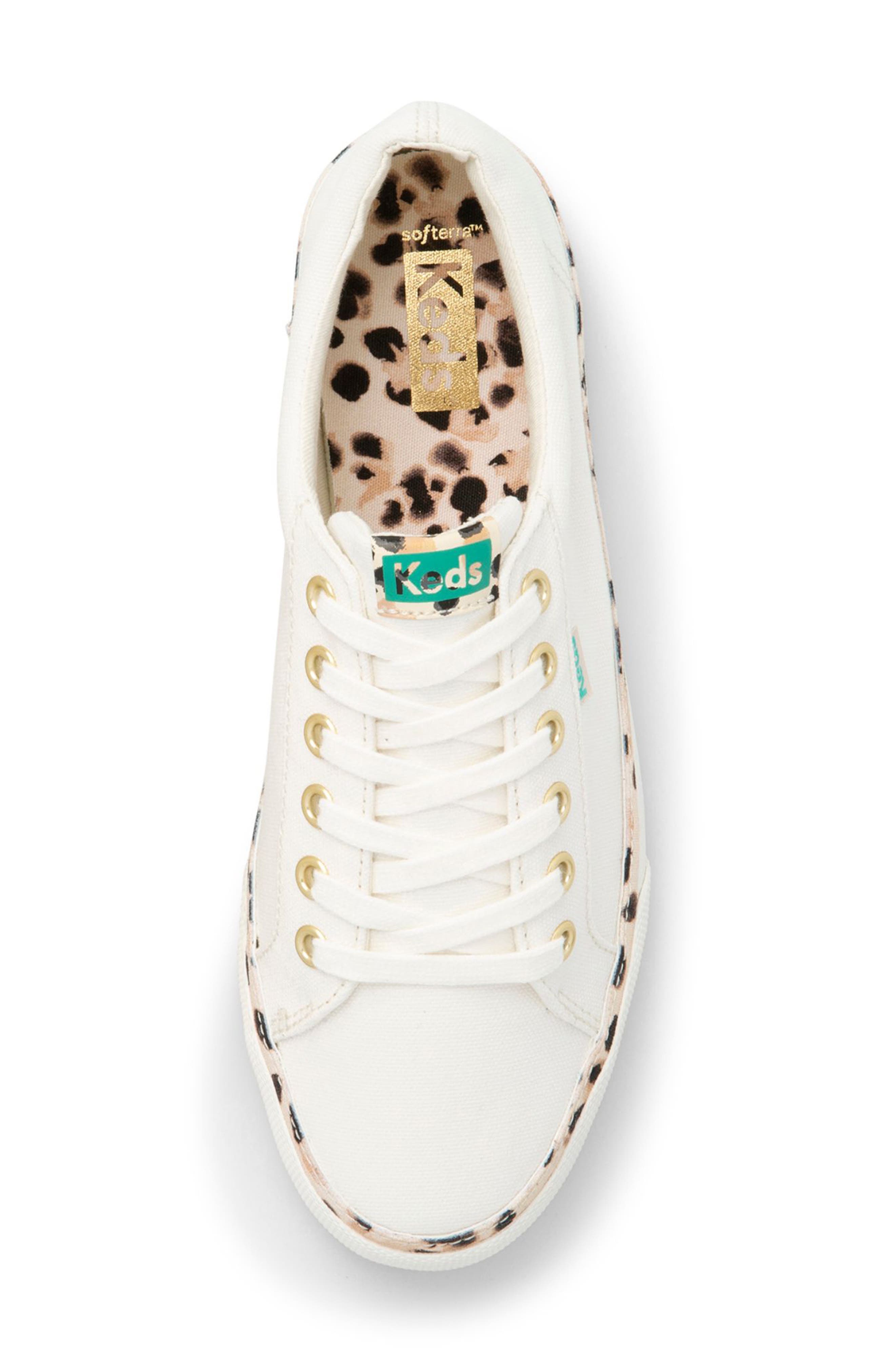 keds jump kick leopard