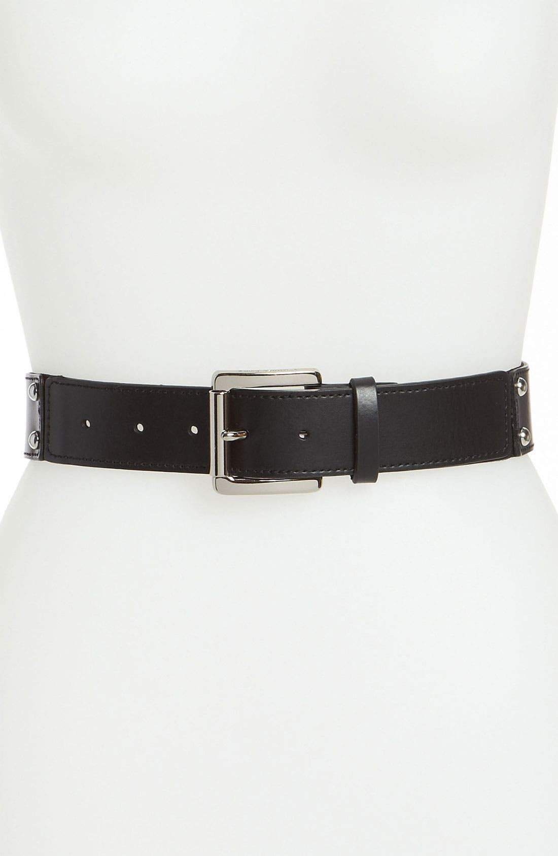 MICHAEL Michael Kors Studded Stretch Belt Nordstrom