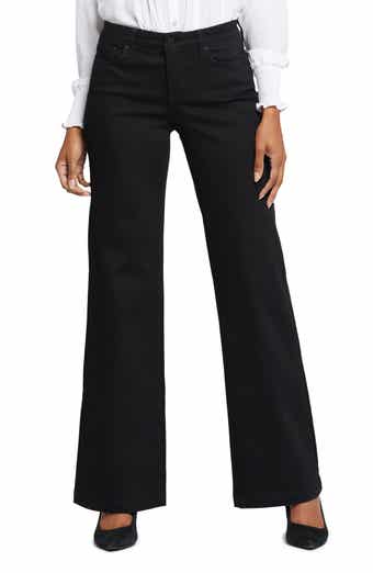 NWT SPANX 20252R The Perfect Pant in Black Knit Ponte Hi-Rise Flare 1X x 32