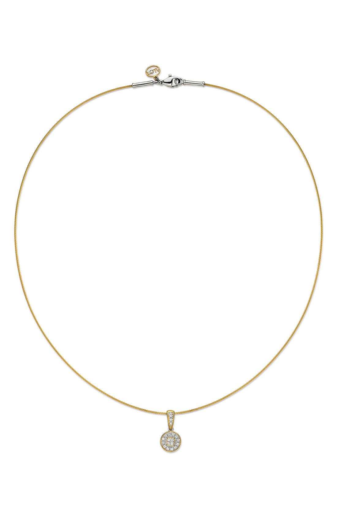 Alor Diamond Collar Necklace In Gold