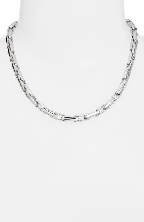 Jenny Bird Alber Chain Necklace In High Polish Silver