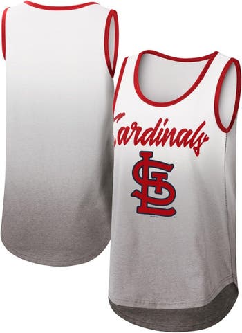 St. Louis Cardinals G-III 4Her by Carl Banks Women's Team Graphic Fitted  T-Shirt - White