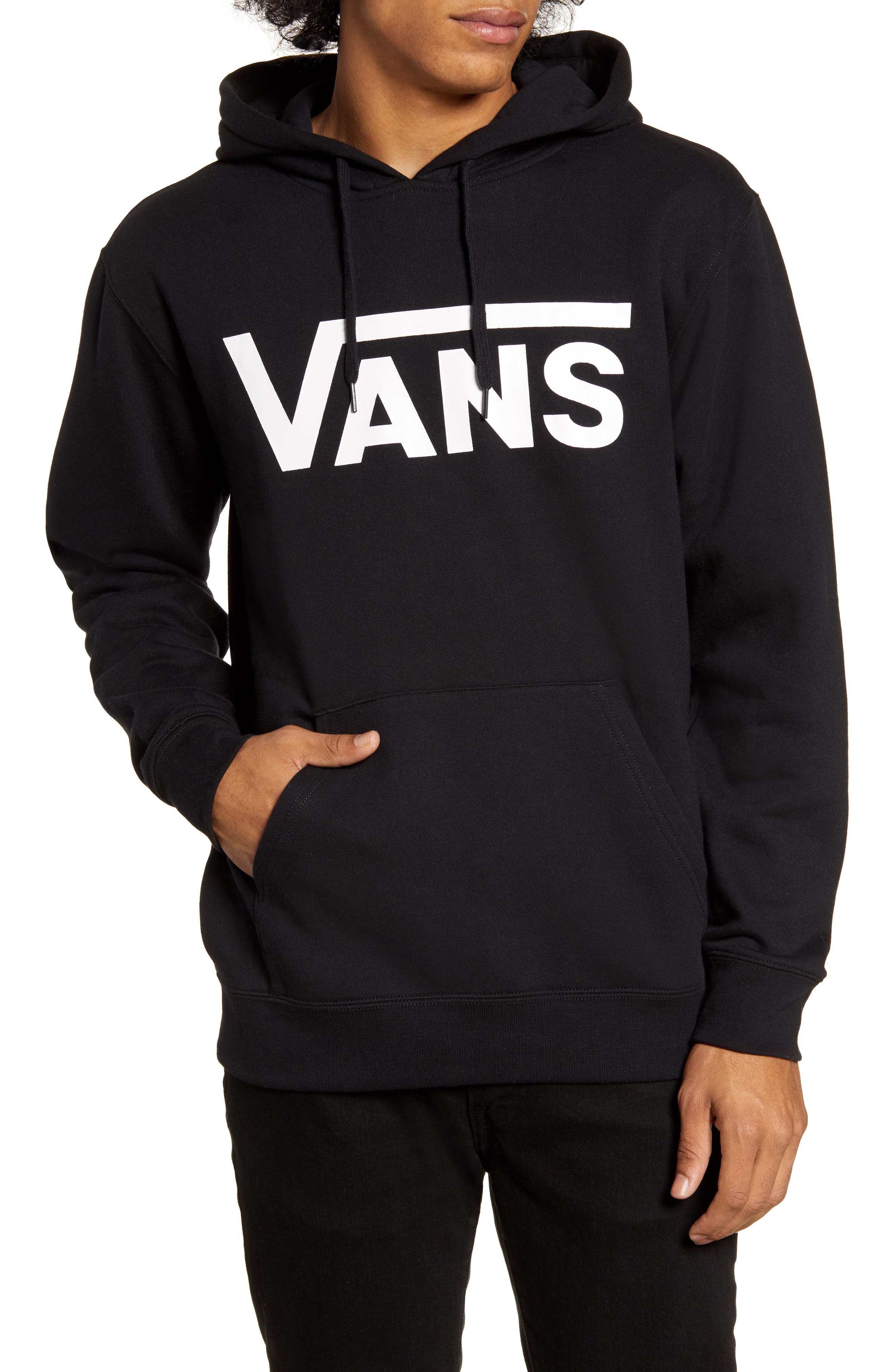 black and white vans sweatshirt