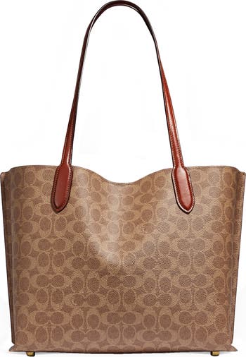 Coach Outlet Baby Bag in Signature Canvas - Beige