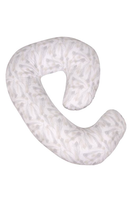 Leachco Mini Snoogle Chic Pregnancy Support Body Pillow in Drift at Nordstrom