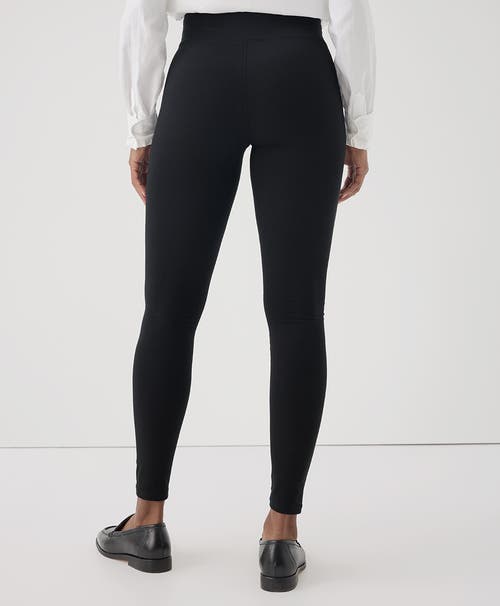 Shop Pact Purefit Legging Made With Organic Cotton In Black