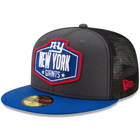 Men's New Era Navy New York Giants 2022 Sideline 59FIFTY Historic Fitted Hat