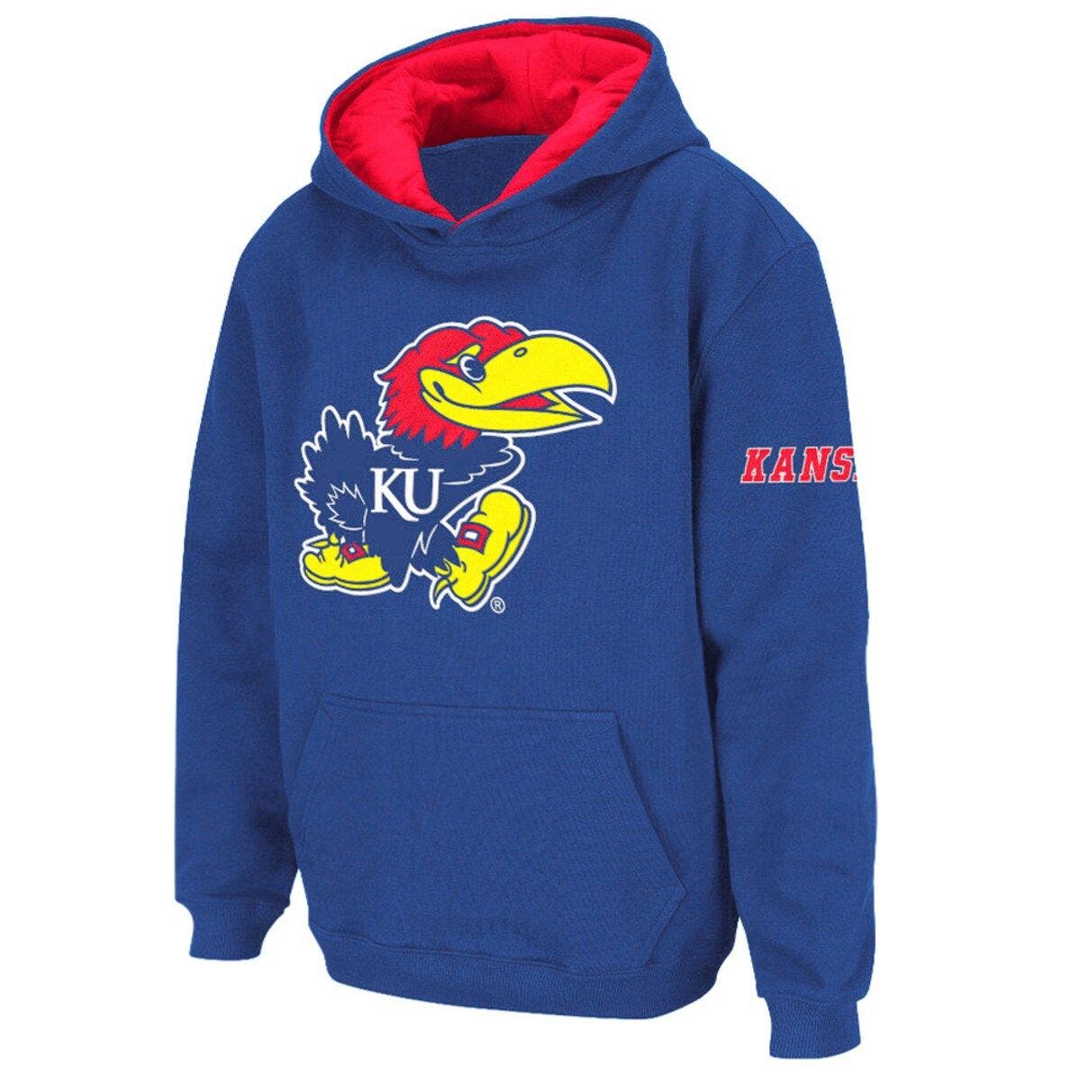 STADIUM ATHLETIC Youth Stadium Athletic Royal Kansas Jayhawks Big Logo