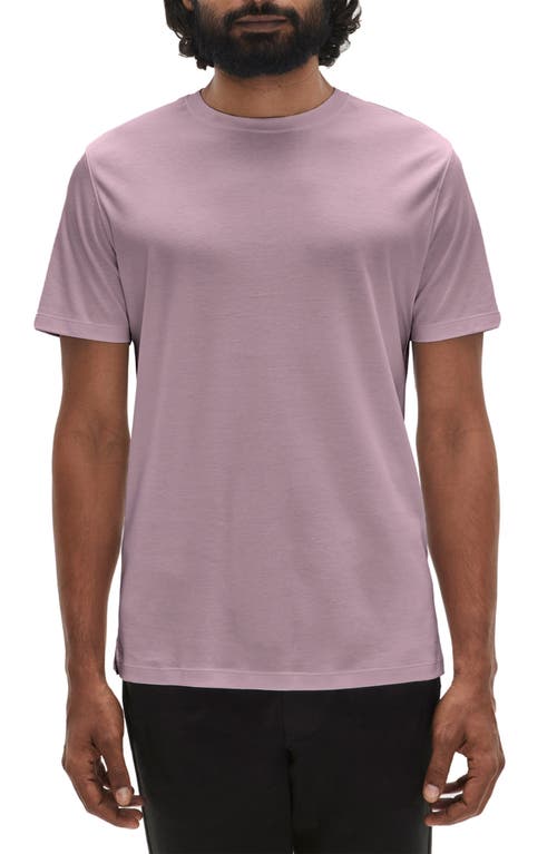 Georgia Pima Cotton T-Shirt in Lilac Dust