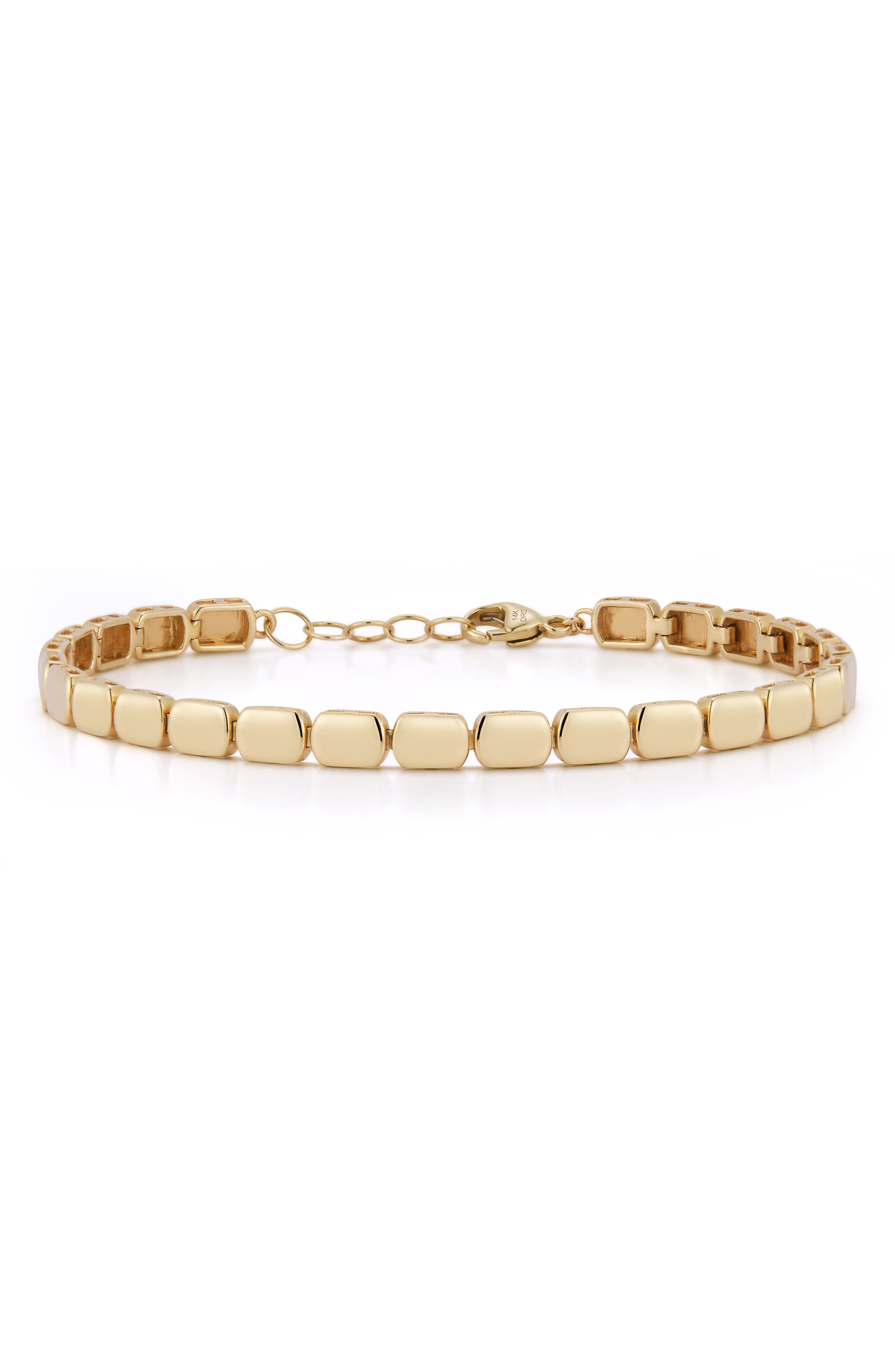 Dana Rebecca Designs Sadie Pearl Tag Bracelet | Nordstrom