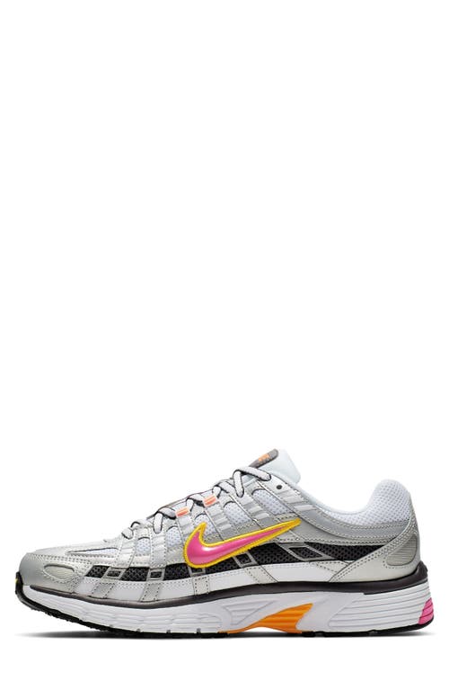 Shop Nike P-6000 Sneaker In White/fuchsia/platinum