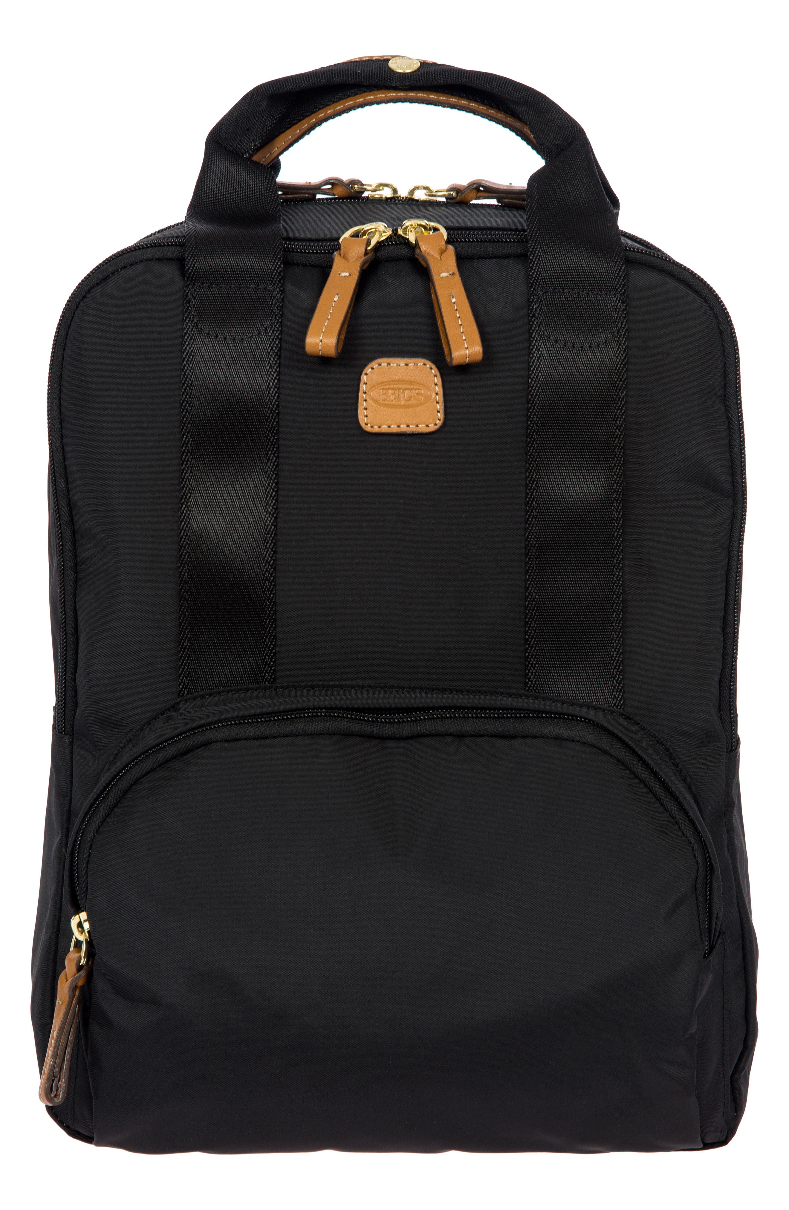 bric's leather backpack