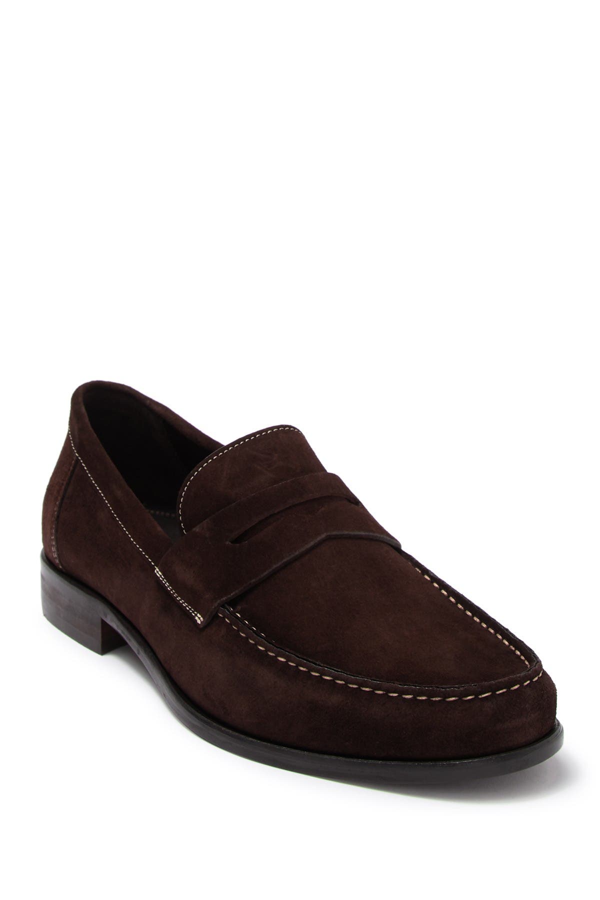 M by Bruno Magli | Pecan Suede Penny 