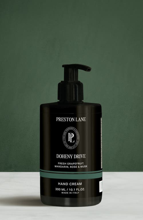 Preston Lane Doheny Drive Hand Cream In Doheny Drive