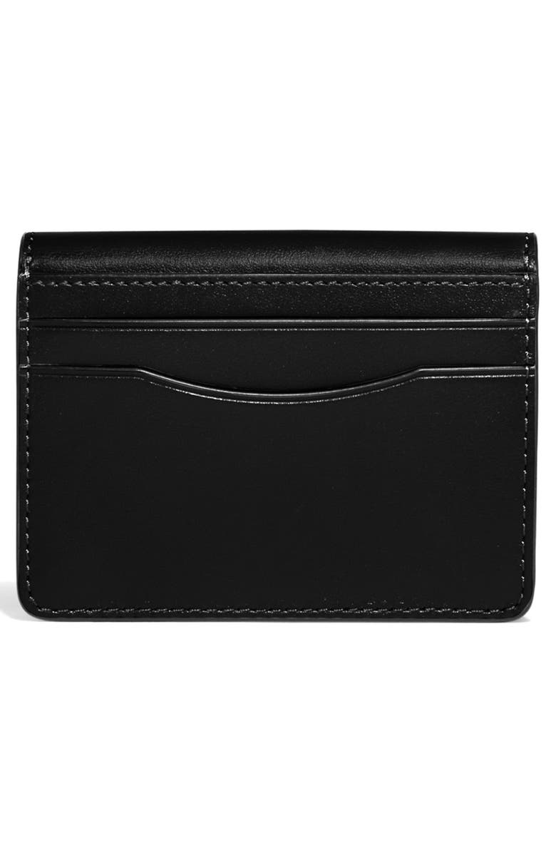 COACH Bandit Leather Card Holder Nordstrom