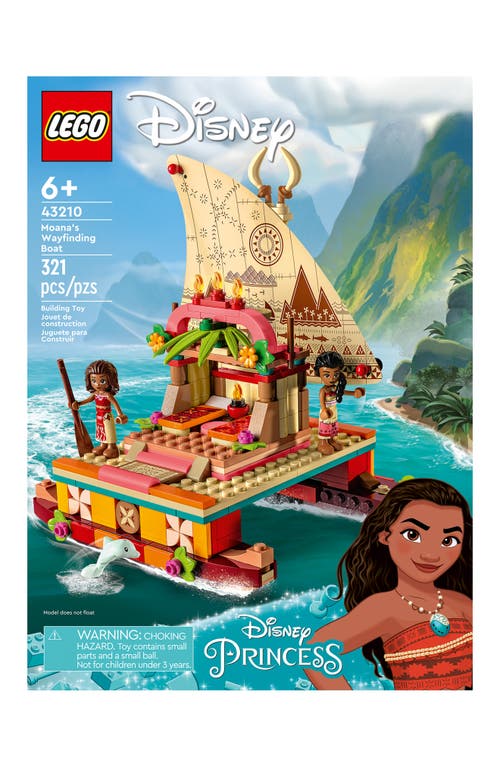 LEGO 6+ Disney Moana's Wayfinding Boat - 43210 in Brown Multi