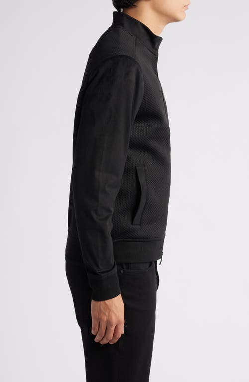Robert Barakett Curtin Full Zip Jacket In Black