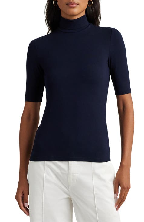 Women s Blue Turtlenecks Nordstrom