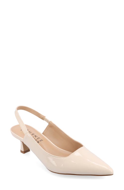 JOURNEE COLLECTION JOURNEE COLLECTION PAULINA SLINGBACK PUMP 