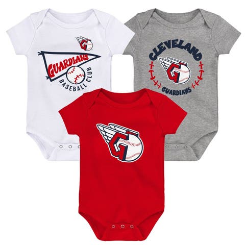 Newborn & Infant White/Red St. Louis Cardinals Little Slugger Striped Romper