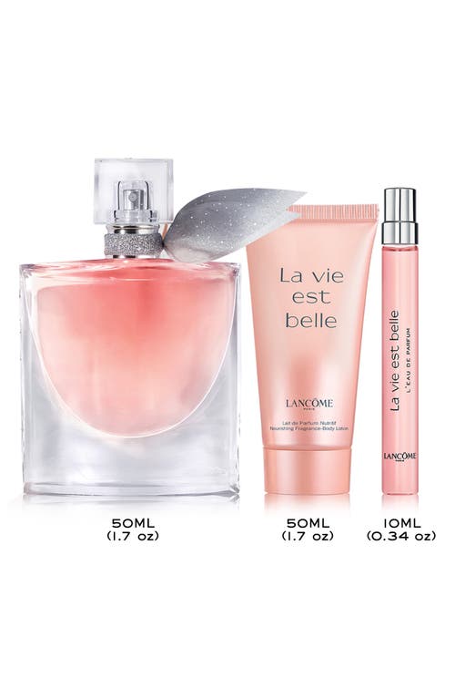 LANCÔME LANCÔME LA VIE EST BELLE EAU DE PARFUM GIFT SET (LIMITED EDITION) $168 VALUE 