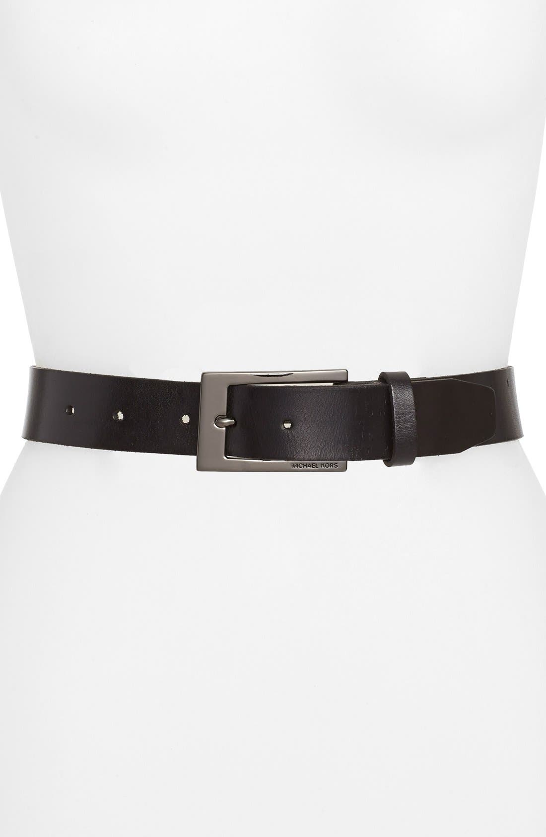 MICHAEL Michael Kors Leather Belt Nordstrom