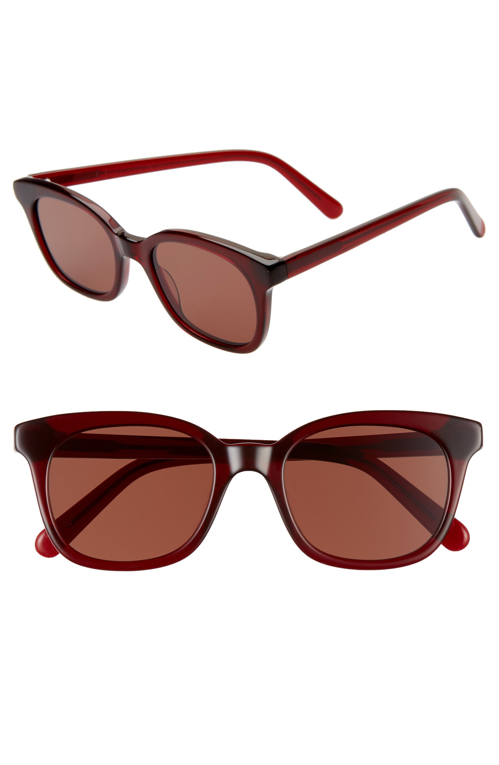 Venice 49mm Flat Frame Sunglasses