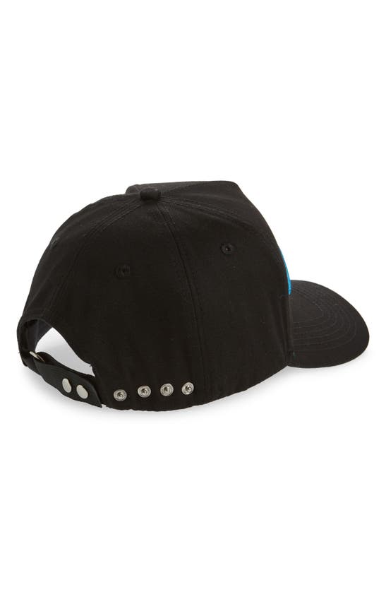 Shop Diet Starts Monday Logo Embroidered Graphic Baseball Cap In Black