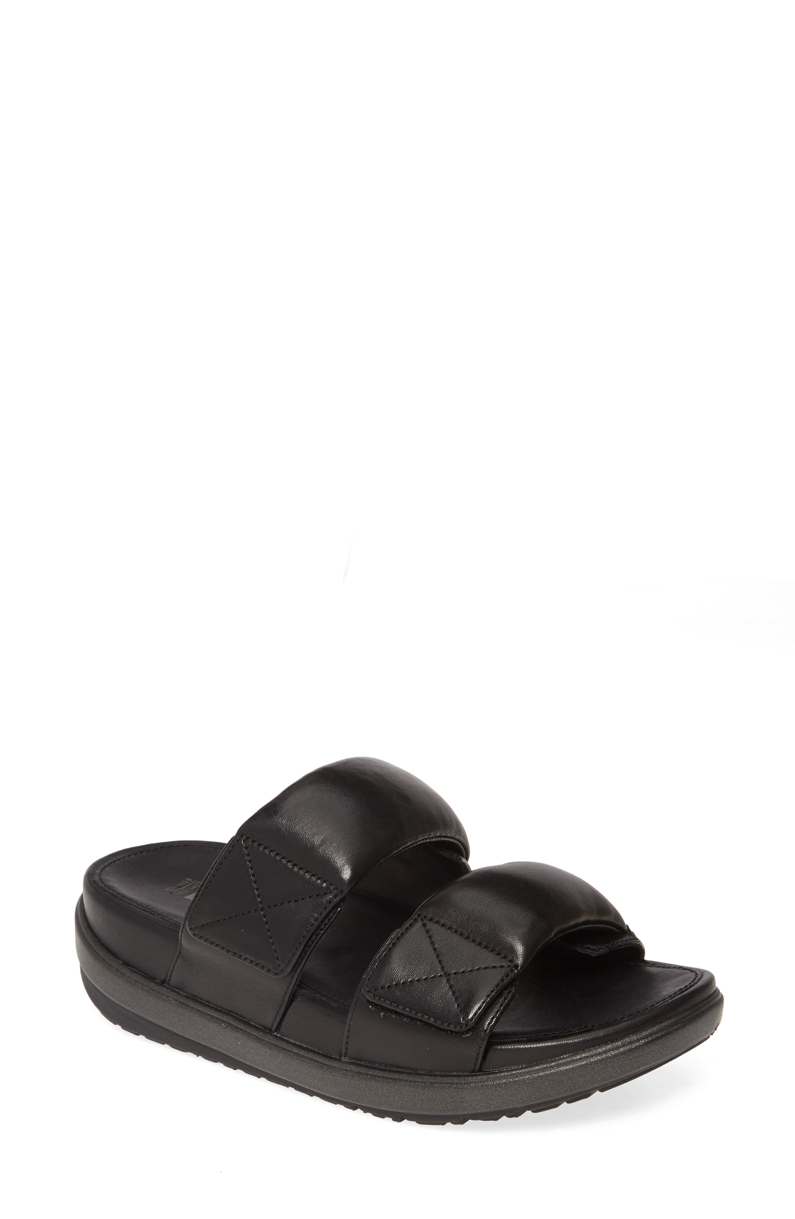 womens rainbow slides
