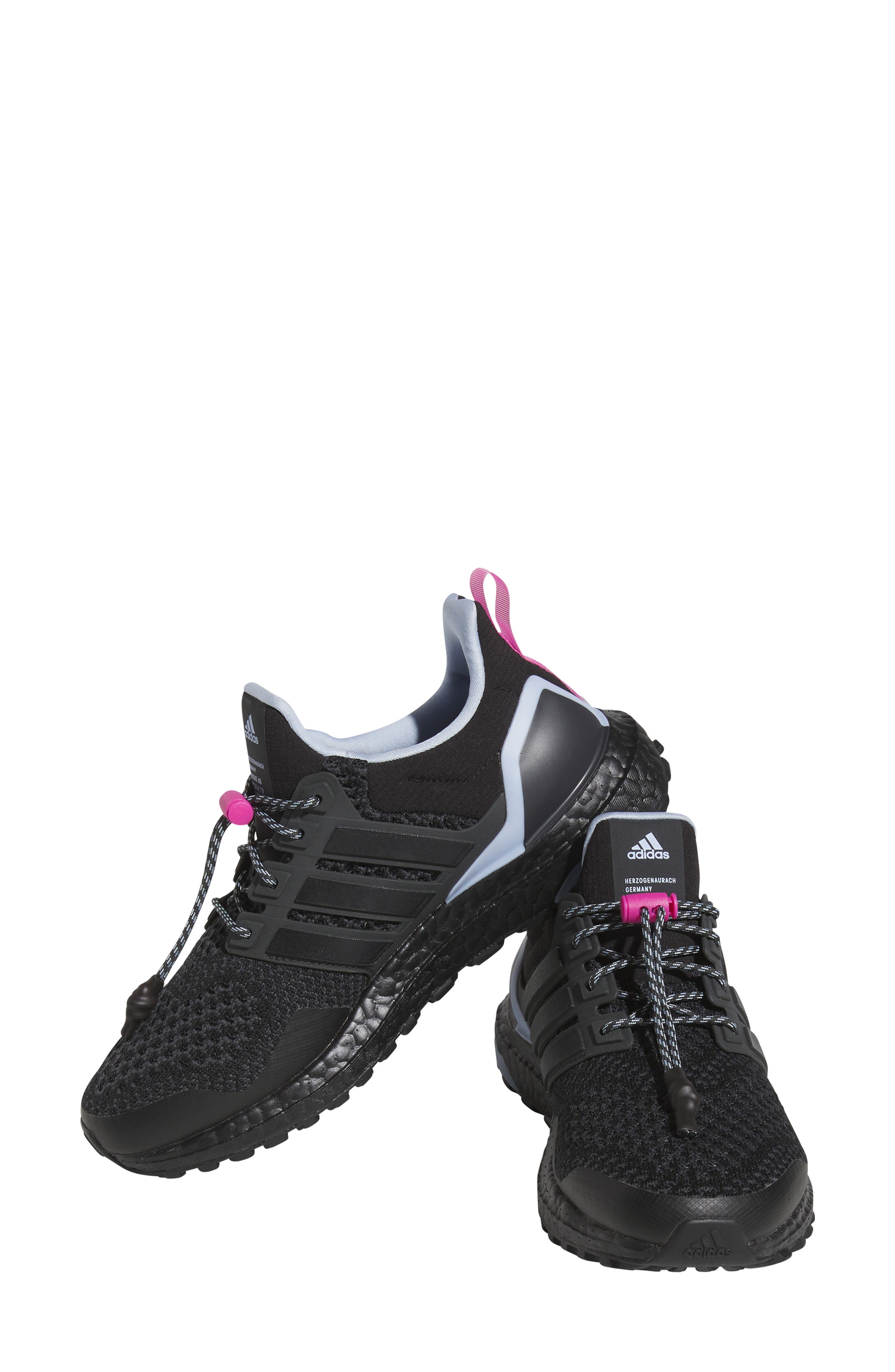 adidas UltraBoost 1.0 Sneaker in Core Black/Carbon/Blue Dawn | Smart Closet