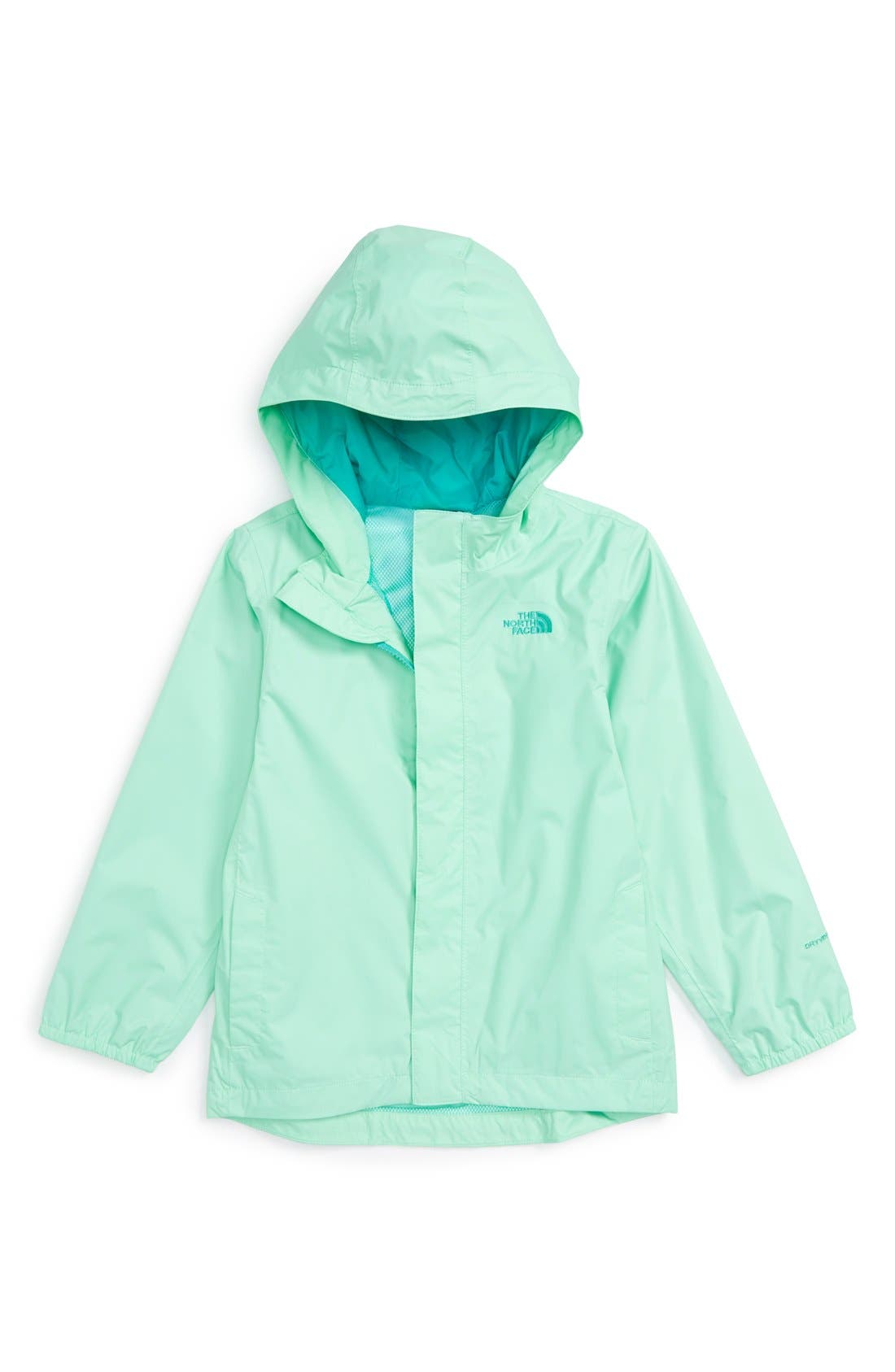 The North Face 'Tailout' Hooded Rain Jacket (Toddler Girls & Little