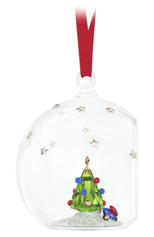 Shop Swarovski Holiday Cheers Trees & Gifts Crystal Ornament In Multicolored