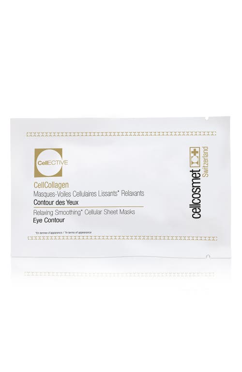 Cellcosmet Cellcollagen Eye Masks In No Color