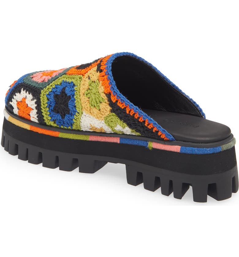 FARM Rio Crochet Platform Mule Nordstrom