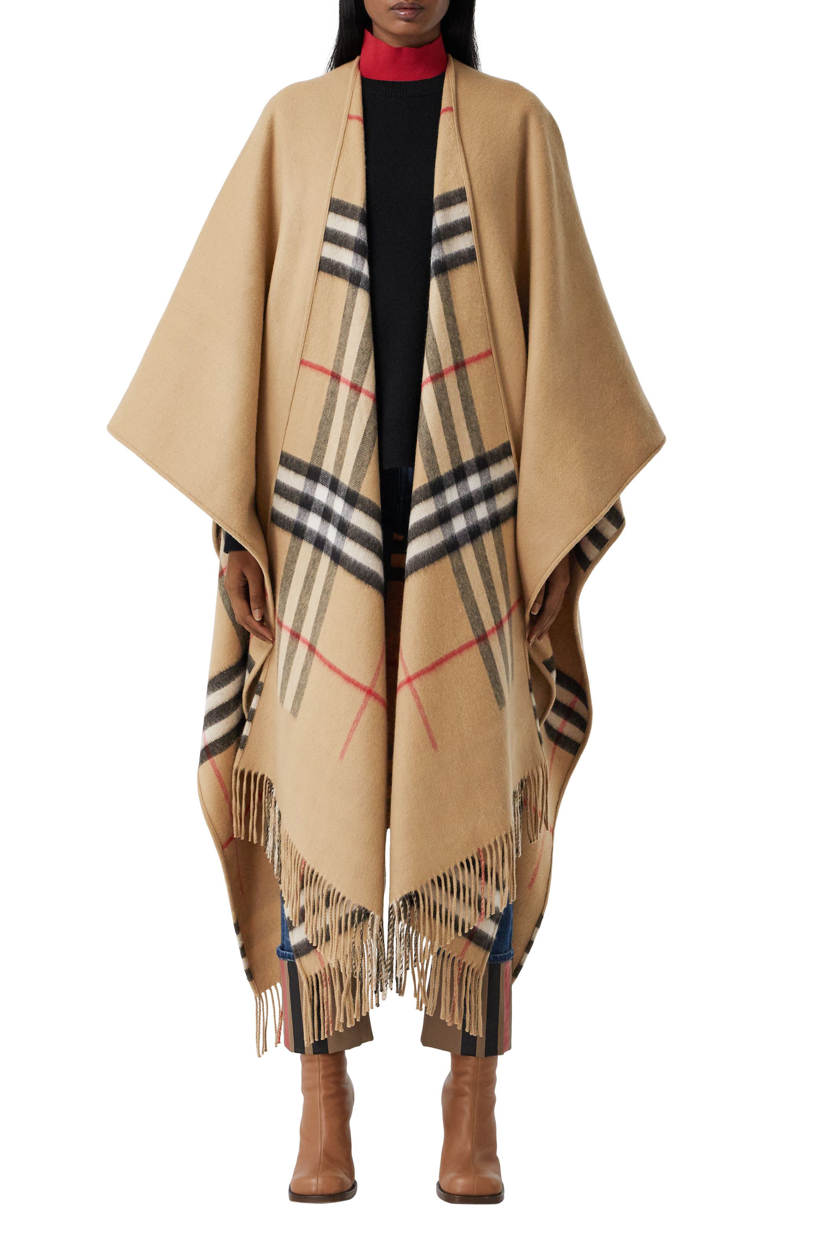 burberry cape scarf