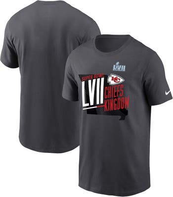 Kansas City Chiefs Nike Youth Super Bowl LVII Local T-Shirt - Anthracite