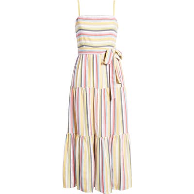 Julia Jordan Spaghetti Strap Sundress, Yellow