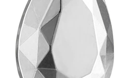 MARIA TASH MARIA TASH FACETED PEAR SINGLE THREADED DROP EARRING 