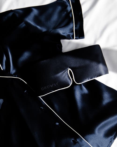 Drowsy Sleep Co . Pipe Dreams Sleep Masks In Midnight Blue