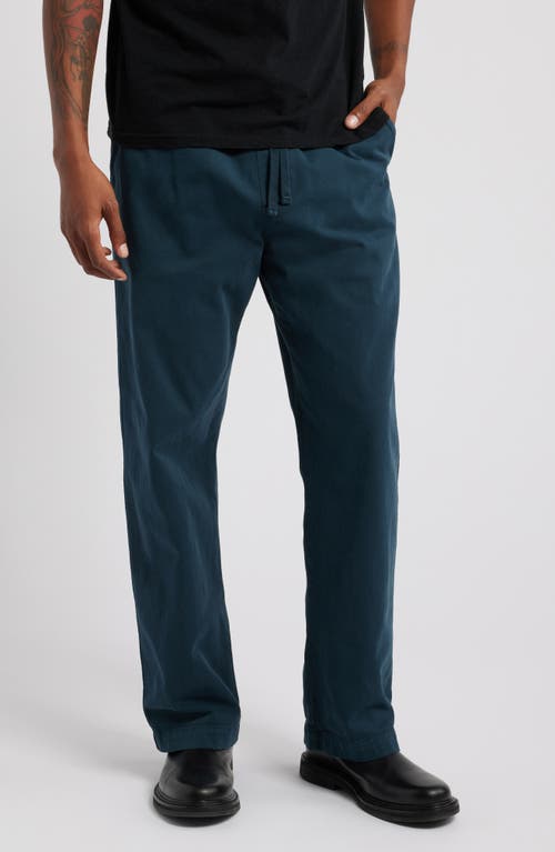 Carhartt Work In Progress Floyde Tie Waist Pants in Duck Blue Garment Dyed 