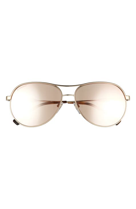 Burberry women's 2025 aviator sunglasses