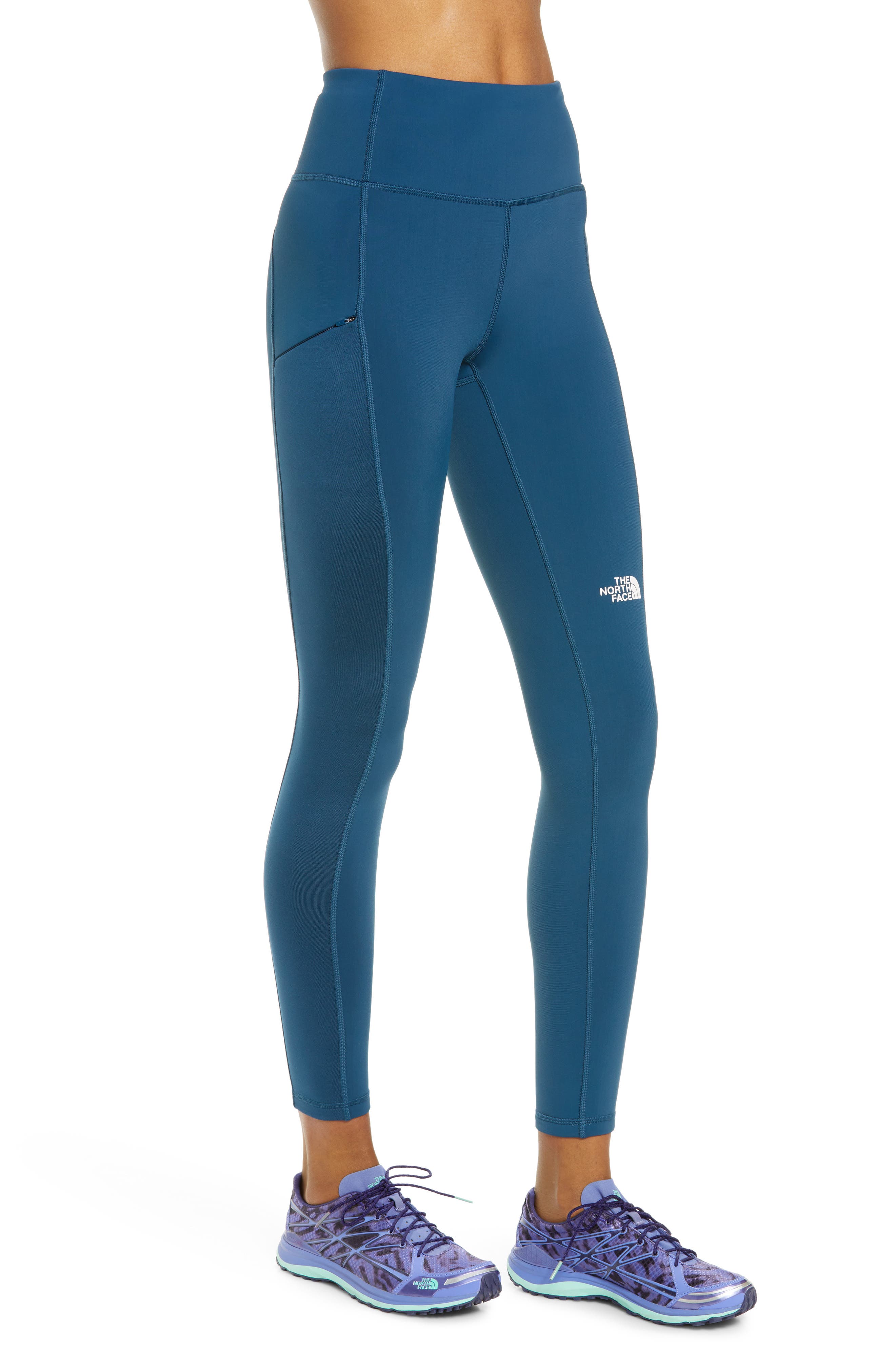 north face warm leggings